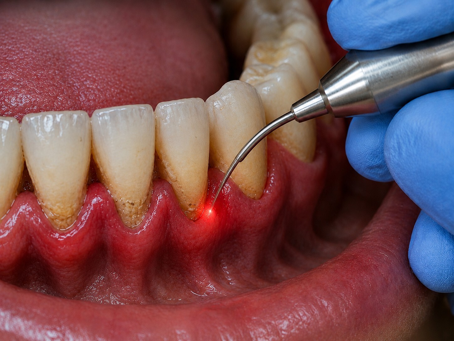 Laserbehandling af paradentose hos Jildent Klinik
